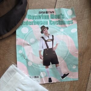 Oktoberfest Halloween Costume for Men, German Bavarian Set for Adult